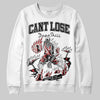 Nigel Sylvester x Jordan 1 Low OG “Nitro” DopeSkill Sweatshirt Cant Lose Graphic Streetwear - White