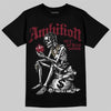 Jordan 3 PRM "Bin 23" DopeSkill T-Shirt Ambition Graphic Streetwear - Black