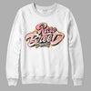 Jordan 3 GS “Red Stardust” DopeSkill Sweatshirt Rare Breed Type Graphic Streetwear - White