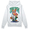 Jordan 1 Mid GS 'Six Championships DopeSkill Hoodie Sweatshirt Stay High Graphic Streetwear - White