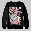 Jordan 40 “Dusty Rose” DopeSkill Sweatshirt Stay It Busy Graphic Streetwear - Black
