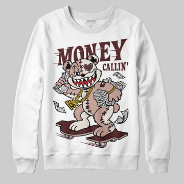 Jordan 11 “China” DopeSkill Sweatshirt Money Callin' Graphic Streetwear - White