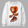 Dunk Low Futura Orange Blaze DopeSkill Sweatshirt Self Made Graphic Streetwear - White