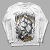 Jordan 11 "Gratitude" DopeSkill Long Sleeve T-Shirt Money On My Mind Graphic Streetwear - WHite