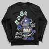 Jordan 1 Retro Low OG Zion Williamson Voodoo Alternate DopeSkill Long Sleeve T-Shirt Make Money Graphic Streetwear - Black