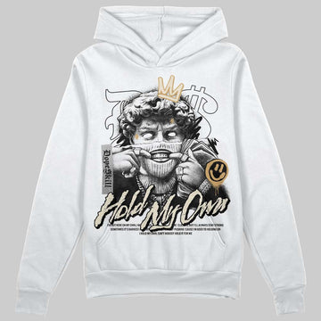 Jordan 5 Retro Reverse Metallic DopeSkill Hoodie Sweatshirt New Hold My Own Graphic Streetwear - White