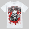 Jordan 9 Retro Gym Red DopeSkill T-Shirt Trapped Halloween Graphic Streetwear - White 