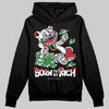 Bred Velvet 11s DopeSkill Hoodie Sweatshirt Born To Be Rich Graphic