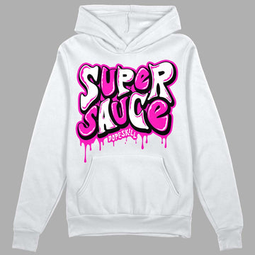 Dunk Low GS “Active Fuchsia” DopeSkill Hoodie Sweatshirt Super Sauce Graphic Streetwear - White