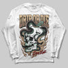 TAN Sneakers DopeSkill Long Sleeve T-Shirt Drip or Die Graphic Streetwear - White
