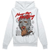 Jordan 1 Low OG “Shadow” DopeSkill Hoodie Sweatshirt Never Stop Hustling Graphic Streetwear - White