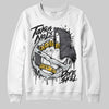 Jordan 4 “Fear” DopeSkill Sweatshirt Takin No L's Graphic Streetwear - White