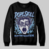 University Blue Sneakers DopeSkill Sweatshirt Root of Evil Graphic Streetwear - Black