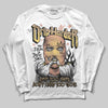 TAN Sneakers DopeSkill Long Sleeve T-Shirt Drip Harder Graphic Streetwear - White