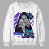 Jordan 6 "Aqua" DopeSkill Sweatshirt NPC Graphic Streetwear - White 