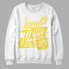 Jordan 11 Low 'Yellow Snakeskin' DopeSkill Sweatshirt LOVE Graphic Streetwear - White