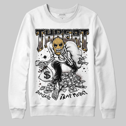 Adidas Samba OG C ‘Black Gum’ DopeSkill Sweatshirt Threat Graphic Streetwear - WHite