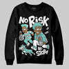 Jordan 11 Low "Igloo" DopeSkill Sweatshirt No Risk No Story Graphic Streetwear - Black