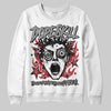 Jordan 8 Retro Bugs Bunny (2025) DopeSkill Sweatshirt Root of Evil Graphic Streetwear - White