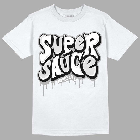 Dunk Low ‘Pure Platinum’ DopeSkill T-Shirt Super Sauce Graphic Streetwear - White