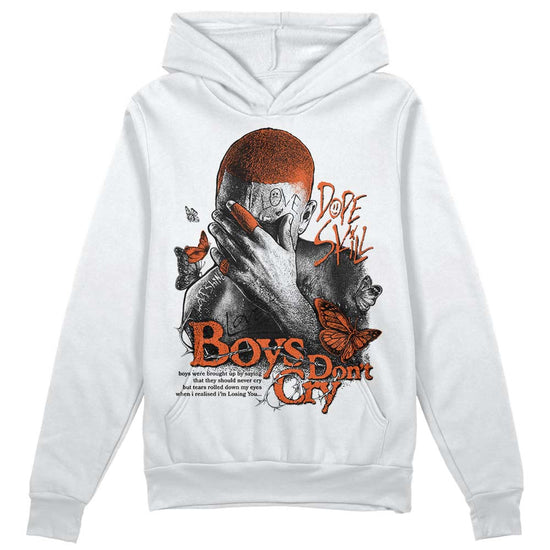 Jordan 3 Georgia Peach DopeSkill Hoodie Sweatshirt Boys Don't Cry Graphic Streetwear - White