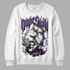 Jordan 12 “Field Purple” DopeSkill Sweatshirt Money On My Mind Graphic Streetwear - White