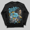 Jordan 11 Retro Gamma Blue (2025) DopeSkill Long Sleeve T-Shirt Stressless Graphic Streetwear - black