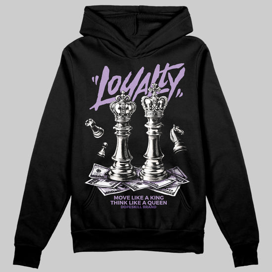 Jordan 10 WMNS “Hydrangeas” DopeSkill Hoodie Sweatshirt Loyalty Graphic Streetwear - Black