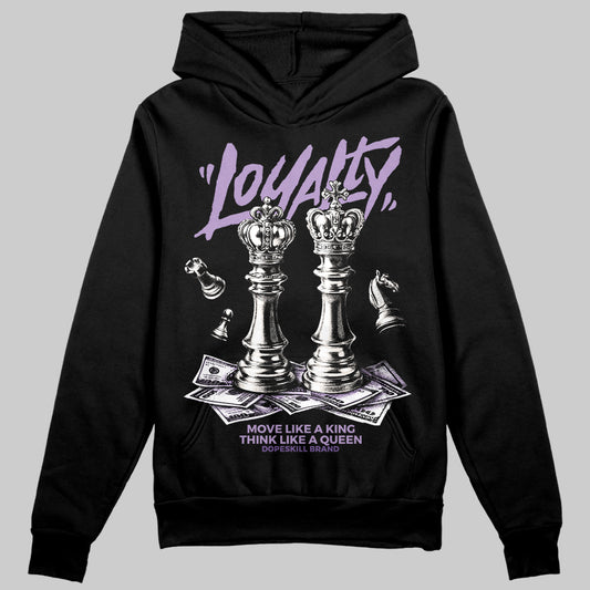 Jordan 10 WMNS “Hydrangeas” DopeSkill Hoodie Sweatshirt Loyalty Graphic Streetwear - Black
