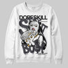 Jordan 3 Retro Black Cat DopeSkill Sweatshirt Stay It Busy Graphic Streetwear - White