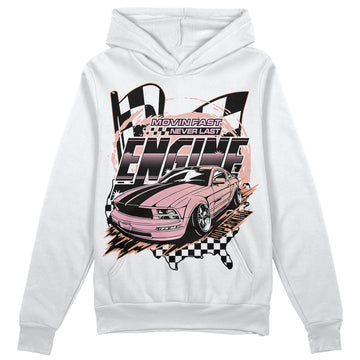 Jordan 11 Low “Legend Pink” DopeSkill Hoodie Sweatshirt ENGINE Tshirt Graphic Streetwear - White