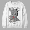 Jordan 3 “Off Noir” DopeSkill Sweatshirt Money Talks Graphic Streetwear - White