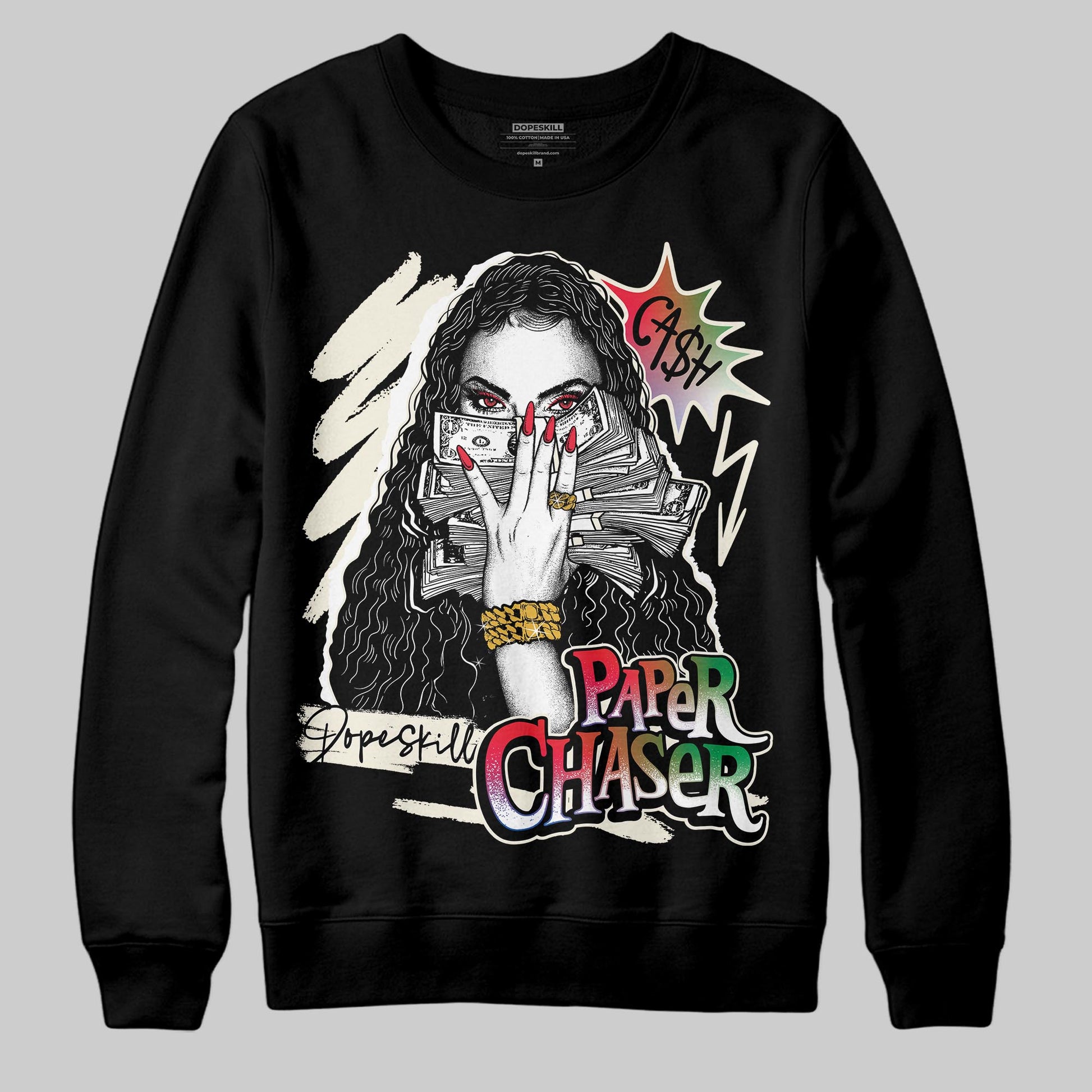 Jordan 11 Retro 285 Atlanta DopeSkill Sweatshirt NPC Graphic Streetwear - Black