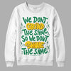 Green Sneakers DopeSkill Sweatshirt Grind Shine Graphic Streetwear - White 