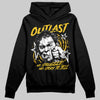 Yellow Sneakers DopeSkill Hoodie Outlast Graphic Streetwear - Black