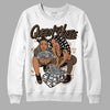 Jordan 1 Retro High OG Palomino DopeSkill Sweatshirt Queen Of Hustle Graphic Streetwear - White