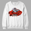 Jordan 6 Retro Toro Bravo DopeSkill Sweatshirt Rare Breed Type Graphic Streetwear - White