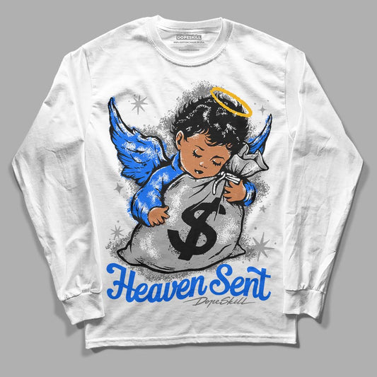 Jordan 12 Stealth DopeSkill Long Sleeve T-Shirt Heaven Sent Graphic Streetwear