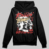 Red Sneakers DopeSkill Hoodie Got It Out The Mud Graphic Streetwear - Black
