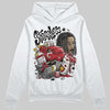 Jordan 4 “Flight Club” DopeSkill Hoodie Sweatshirt Stressless Graphic Streetwear - White