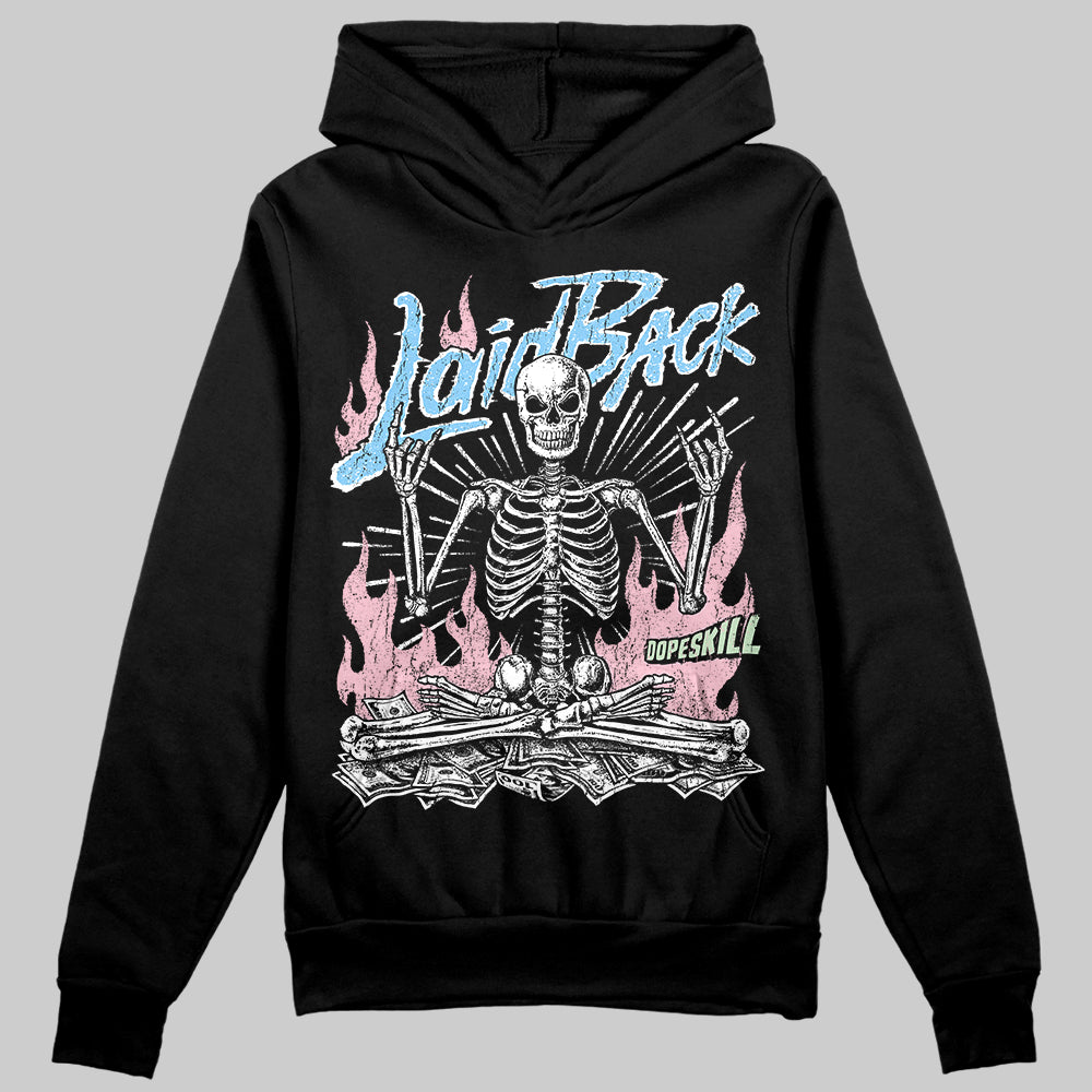 Jordan 4 Retro Valentine's Day (2026) (GS) DopeSkill Hoodie Sweatshirt Laid Back Graphic Streetwear - Black