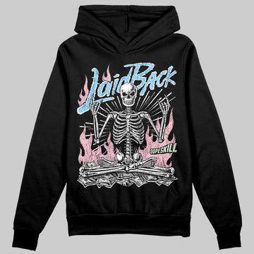 Jordan 4 Retro Valentine's Day (2026) (GS) DopeSkill Hoodie Sweatshirt Laid Back Graphic Streetwear - Black