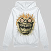 Olive Sneakers DopeSkill Hoodie Sweatshirt Hellfire Graphic Streetwear - White 