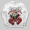 Jordan 1 Low OG "Chicago" DopeSkill Long Sleeve T-Shirt At The Top Graphic Streetwear - White