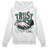 Jordan 3 WMNS “Lucky Green” DopeSkill Hoodie Sweatshirt Trust No One Graphic Streetwear - White