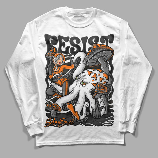 Jordan 3 Retro 'Fear Pack' DopeSkill Long Sleeve T-Shirt Resist Graphic Streetwear - White