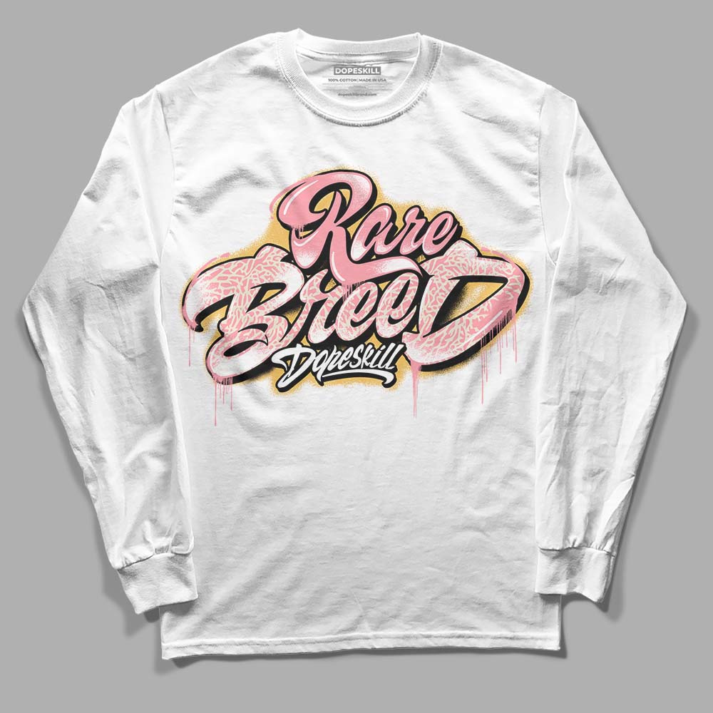 Jordan 3 GS “Red Stardust” DopeSkill Long Sleeve T-Shirt Rare Breed Type Graphic Streetwear - White 