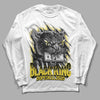 Wmns Air Jordan 11 Low 'Yellow Snakeskin' DopeSkill Long Sleeve T-Shirt Black King Graphic Streetwear - White