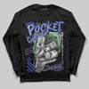 Jordan 1 Retro Low OG Zion Williamson Voodoo Alternate DopeSkill Long Sleeve T-Shirt Pocket Change Graphic Streetwear - Black