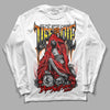 Jordan 1 Retro High OG "Satin Bred" DopeSkill Long Sleeve T-Shirt Life or Die Graphic Streetwear - White 